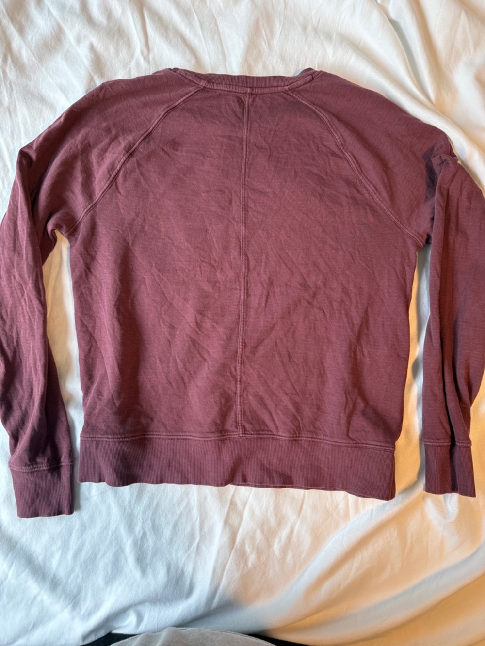 Athleta Crew Sweatshirt in Plum Wine - Picture 3 of 4